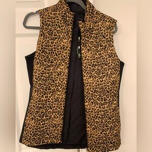 Leopard Print Vest